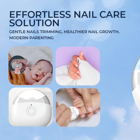 Nail Clipper for Adults & Kids – Rechargeable, Safe & Painless Nail Trimmer With LED Light.
