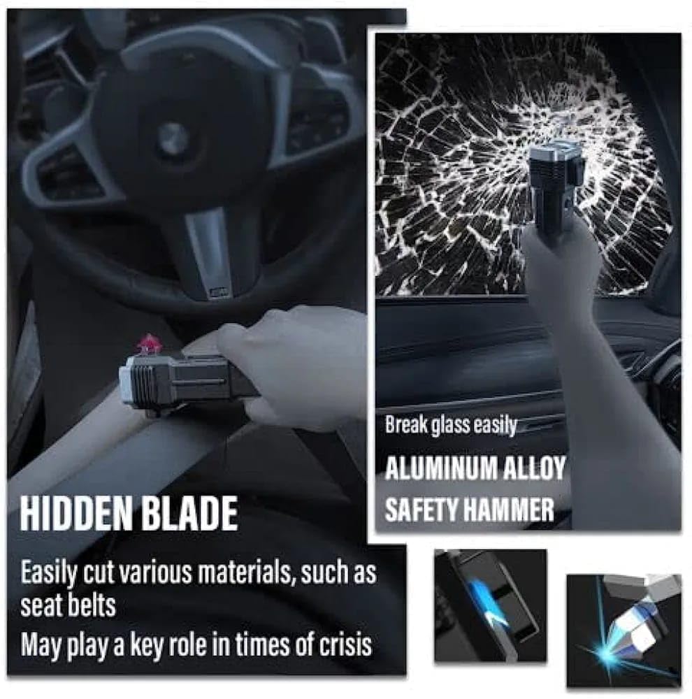 Rechargeable Torch Flashlight,Long Distance Beam Range Car Rescue Torch